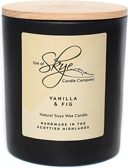 Geurkaars Vanille en Vijg Large - 45 uur - Sojawas - Isle of Skye Candle