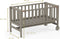 Geuther Co-Sleeper, Aanschuifbed, Wieg - Met Wielen - 45x90 cm - Babybedje tot 9 kg - Massief beukenhout - Taupe
