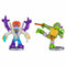 Gevechtsfiguurtjes Teenage Mutant Ninja Turtles Legends of Akedo: Donatello vs Baxter Stockman