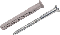 Gevelpluggen met houtschroef SXR Fischer D8xL80mm 5st