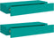 vidaXL - Wandschappen - 2 - st - met - lade - 60x23,5x10 - cm - MDF - blauw