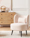 Fauteuil OTSBY Bouclé Beige
