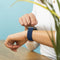 Gevlochten nylon bandje voor de Amazfit GTR - Donkerblauw