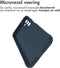 imoshion Hoesje - Geschikt voor Samsung Galaxy A14 (5G) / A14 (4G) - EasyGrip Backcover - Donkerblauw