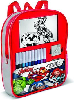 Gevulde rugzak - MULTIPRINT - 24873 - 4 Avengers-postzegels