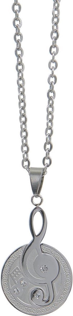Gewa sieraden Collier muzieksleutel