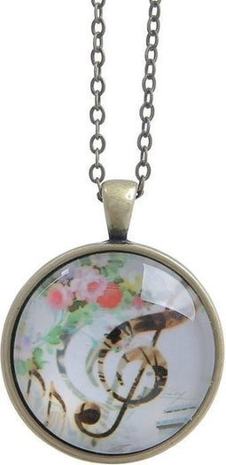 Gewa sieraden collier muzieksleutel