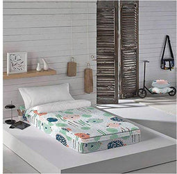 Gewatteerd beddengoed met ritssluiting Costura Balloon Fish (90 x 190 cm) (Bed van 90)