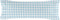 Gewatteerd beddengoed met ritssluiting HappyFriday Basic Blauw 105 x 200 cm Vichy