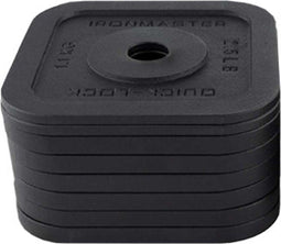 Gewichtsplaten, doos van 6 x 2,2kg en 2 x 1,1kg. Nodig voor een Dumbbell/Kettlebell van 20,5kg.