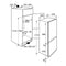 PELGRIM PCS23178L - Koel-/vriescombi - 178 cm - 189 liter koelruimte - 71 liter vriesruimte - 38 dB(A) - 274 kWh/jaar