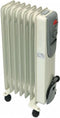 Deski 613-401241 - Elektrische Olieradiator - 7 Lamellen 3 Warmtestanden - Wit