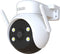 Calex Smart PTZ Camera 2K - Beveiligingscamera voor Buiten - Pan Tilt Bewegingsdetectie Nachtzicht Tweeweg Audio Wit