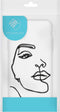 iMoshion Hoesje Geschikt voor Samsung Galaxy A42 Hoesje Siliconen - iMoshion Design hoesje - Transparant / Zwart / Line Art Woman Black