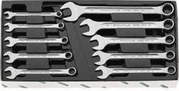 Stahlwille 96400808 13/10 KT Ring-steeksleutelset 10-delig Sleutelbreedte (metrisch) 8 - 19 mm