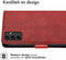 iMoshion Hoesje Geschikt voor Samsung Galaxy A14 (5G) / A14 (4G) Hoesje Met Pasjeshouder - iMoshion Luxe Bookcase - Rood