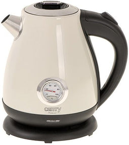 Camry CR 1344C - Waterkoker 1,7L - Roestvrij staal 2200W - Crème