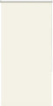 vidaXL - Rolgordijn - verduisterend - gebroken - wit - 85x130 - cm - stofbreedte