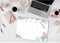 Sigel Rose Inspiration JS101 Bureau onderlegger Weekplanner Wit, Groen, Roze (b x h) 42 cm x 29.7 cm