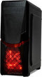 iBox ORCUS X14 - Midi ATX Tower - 1x 120 mm ventilator - Zwart