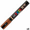 POSCA PC-5BR - Markeerstift - Inkt op waterbasis 1-4 mm - Bruin (6 Stuks)