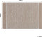 BALLARI - Outdoor kleed - Beige - 120 x 180 cm - Polypropyleen