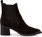 TAMARIS Core Enkellaarsjes - Leer - Antislip - Zwart