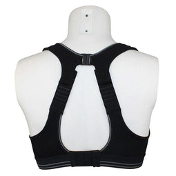 ShockAbsorber Ultimate Run Bra - Sportbeha - Extreme ondersteuning - Zwart/Zilver - 75B