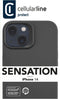 Cellular Line Sensation - Soft case - Krasbestendig - Zwart