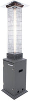 Sunred Atria - Gas Flame Torch - 11000 W - Zwart - Terrasverwarmer - Verrijdbaar