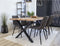 House Nordic Middelfart Eetkamerstoel Grijs - Set van 2