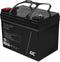Green Cell AGM21 - VRLA AGM Accu 12V 33Ah - 196 × 133 × 170 mm (1x)