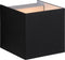 Lucide CUBO - Wandlamp - Dimbaar - Zwart