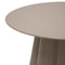 Kick bijzettafel Ida - Design - Sculpturaal onderstel - Beige