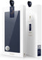 Dux Ducis - Geschikt voor Sony Xperia 10 V - Slim bookcase hoesje - Donkerblauw