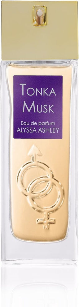 Alyssa Ashley Tonka Musk - Eau de Parfum - Unisex - Warme Houtachtige Parfum - 50ml