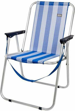 Aktive Vaste Klapstoel 53x44x76 Cm Blauw