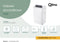 Qlima P522 - Mobiele airco - 2100W voor ruimtes tot 75m³ - Wit