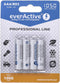 Everactive EVHRL03-1050 - Ni-MH Batterij 1000 mAh - Hoge capaciteit - Wit