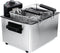 Alpina Frituurpan 5 Liter - Dubbele Friteuse 2000W - Instelbare Temperatuur tot 190 °C - RVS