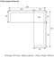 Garden Impressions Cube Loungebank Teak - Black