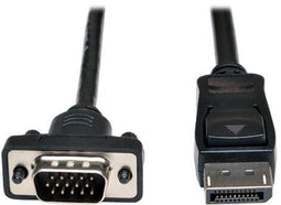 Tripp-Lite P581-006-VGA-V2 - DisplayPort naar VGA Kabel - 1,8 m - Zwart