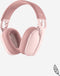 Logitech Zone Vibe 100 - Draadloze Headset - Ruisonderdrukking - Rose