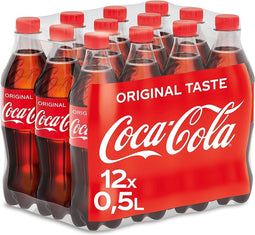 Coca-Cola - Original - 12x500ml - PET Fles - Nederlands Statiegeld - Cola