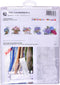 Thea Gouverneur - Borduurpakket met telpatroon - 2046A - Voorgesorteerde DMC Garens - Blauwe Hortensia - Aida - 44 cm x 39 cm - DIY Kit