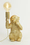 Light & Living Tafellamp Monkey - Goud - 20x19,5x34cm - Bohemian