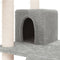 vidaXL - Kattenmeubel - met - sisal - krabpalen - 83 - cm - crèmekleurig