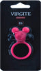 Vibrerende cockring waterdicht met clitoris stimulator - roze