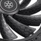 Silverstone Shark Force 160 - Ventilator 160mm - Fluid Bearing - 38,1dB(A)