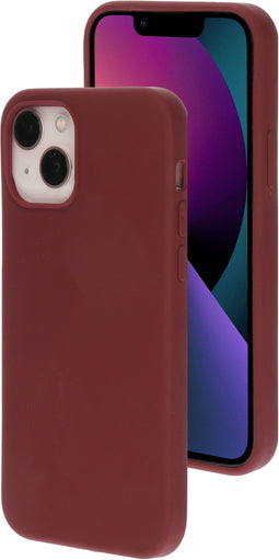 Mobiparts Silicone Cover - Apple iPhone 13 - Soft-touch - Plum Red